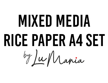 A4 Mixed Media Rice Paper set