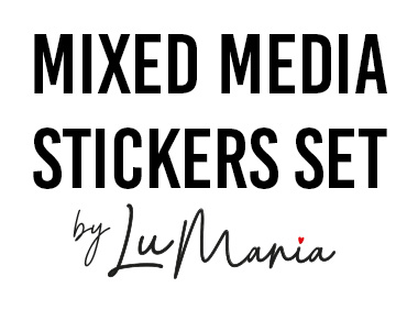 Mixed Media Stickers