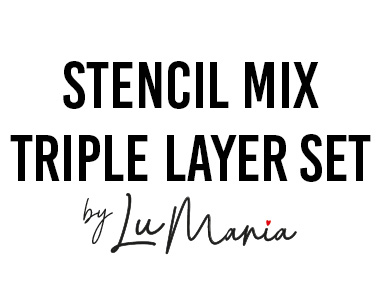 Stencil mix - Triple layers set
