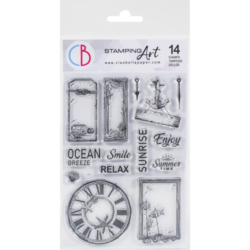Bujo Planner Clear Stamp 4x6 by Ciao Bella Stamping Art - Aunt Bea's Attic
