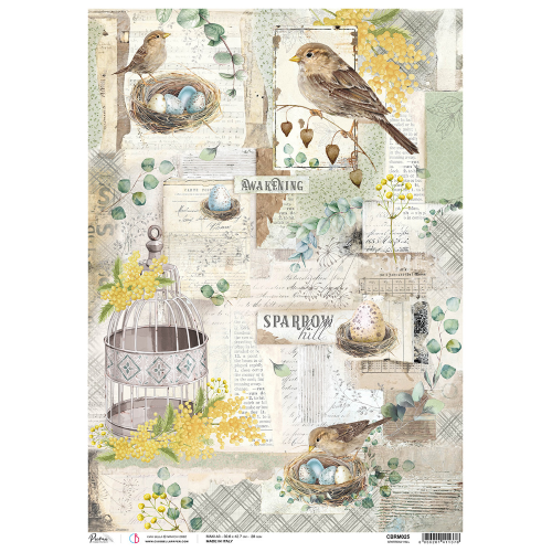Ciao Bella Paper crafting Rice Paper Oceanic CBRP169 - Simply