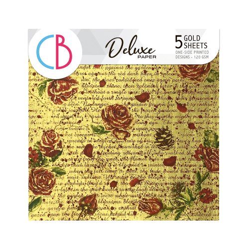 Papier de riz A4 Cards - 1 feuille - Frozen Roses - Ciao Bella Papercrafting