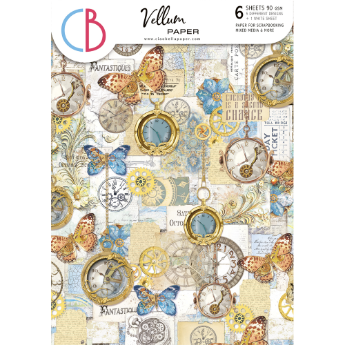 Esprit de Voyage Vellum Paper Patterns A4 6/Pkg