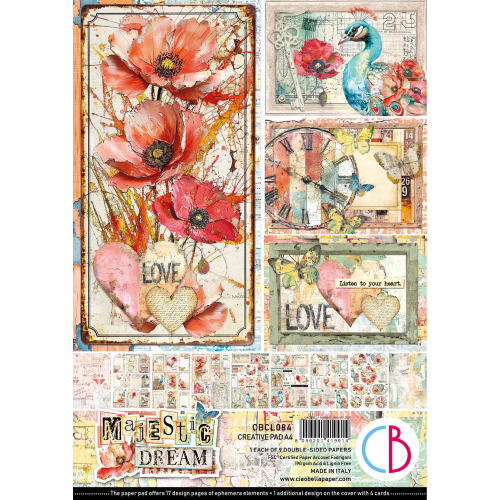 Majestic Dream  Creative Pad A4 9/Pkg