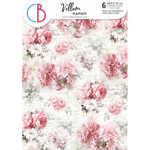 Timeless Memories Vellum Paper Patterns A4 6/Pkg