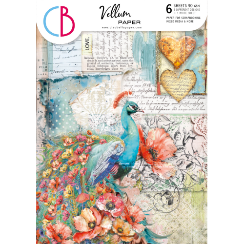 Majestic Dream Vellum Paper Patterns A4 6/Pkg